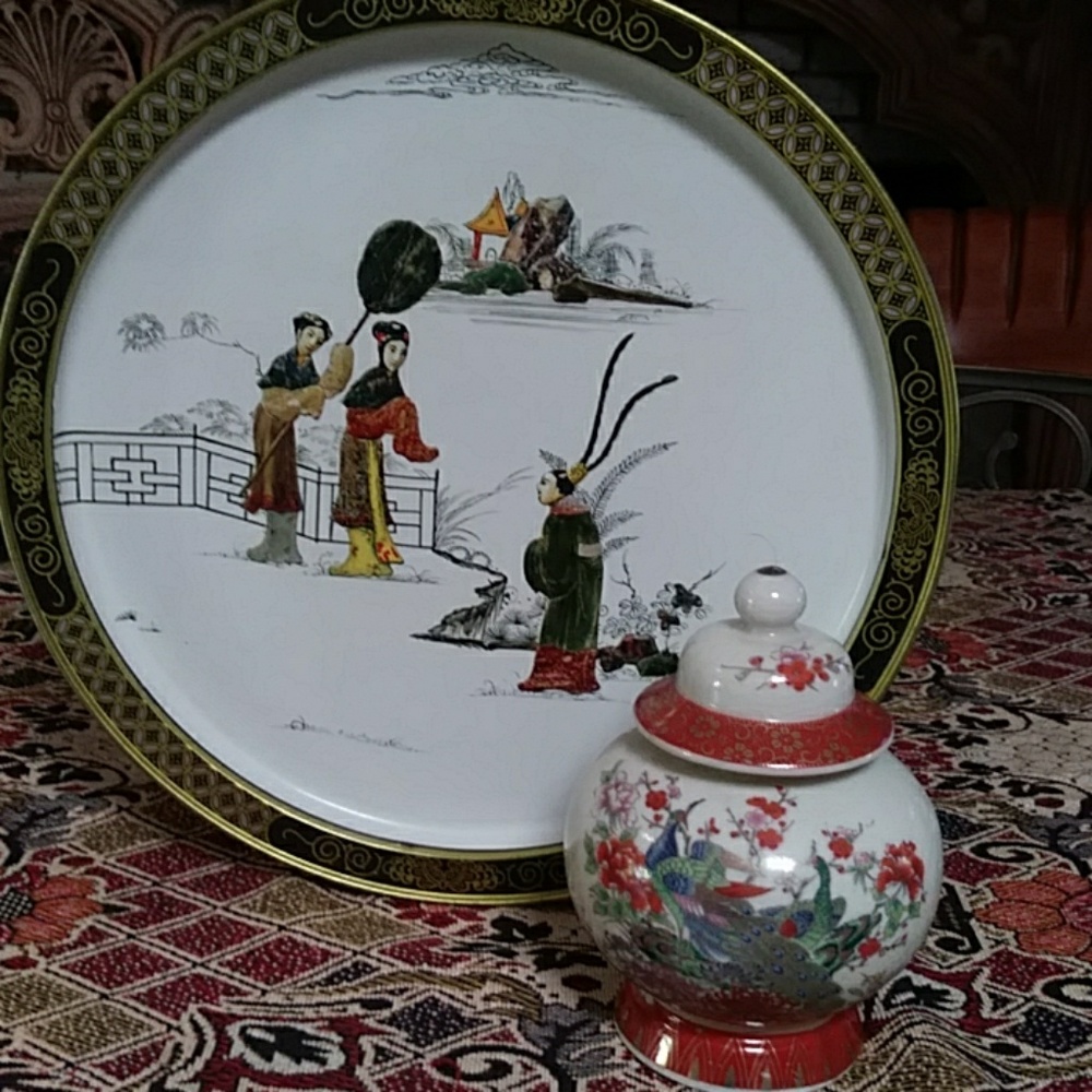 Set of Oriental decor.